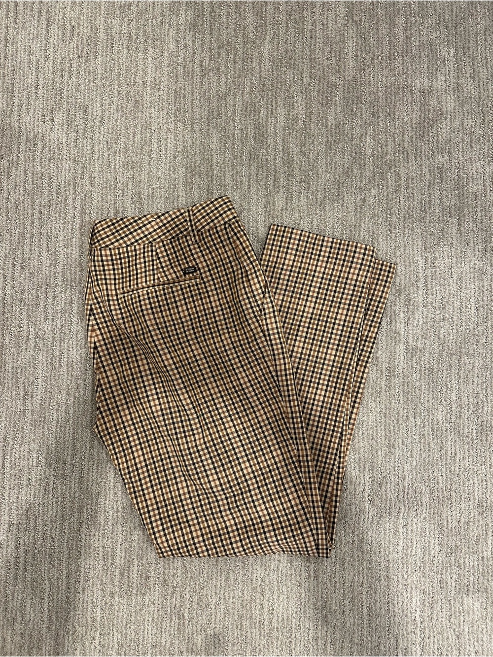 Scotch & Soda Women's Checked Chinos